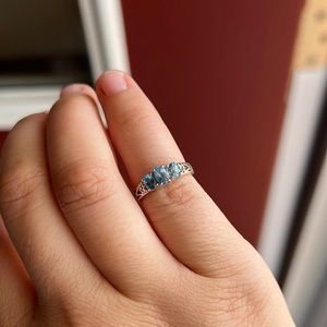 Blue Topaz Ring